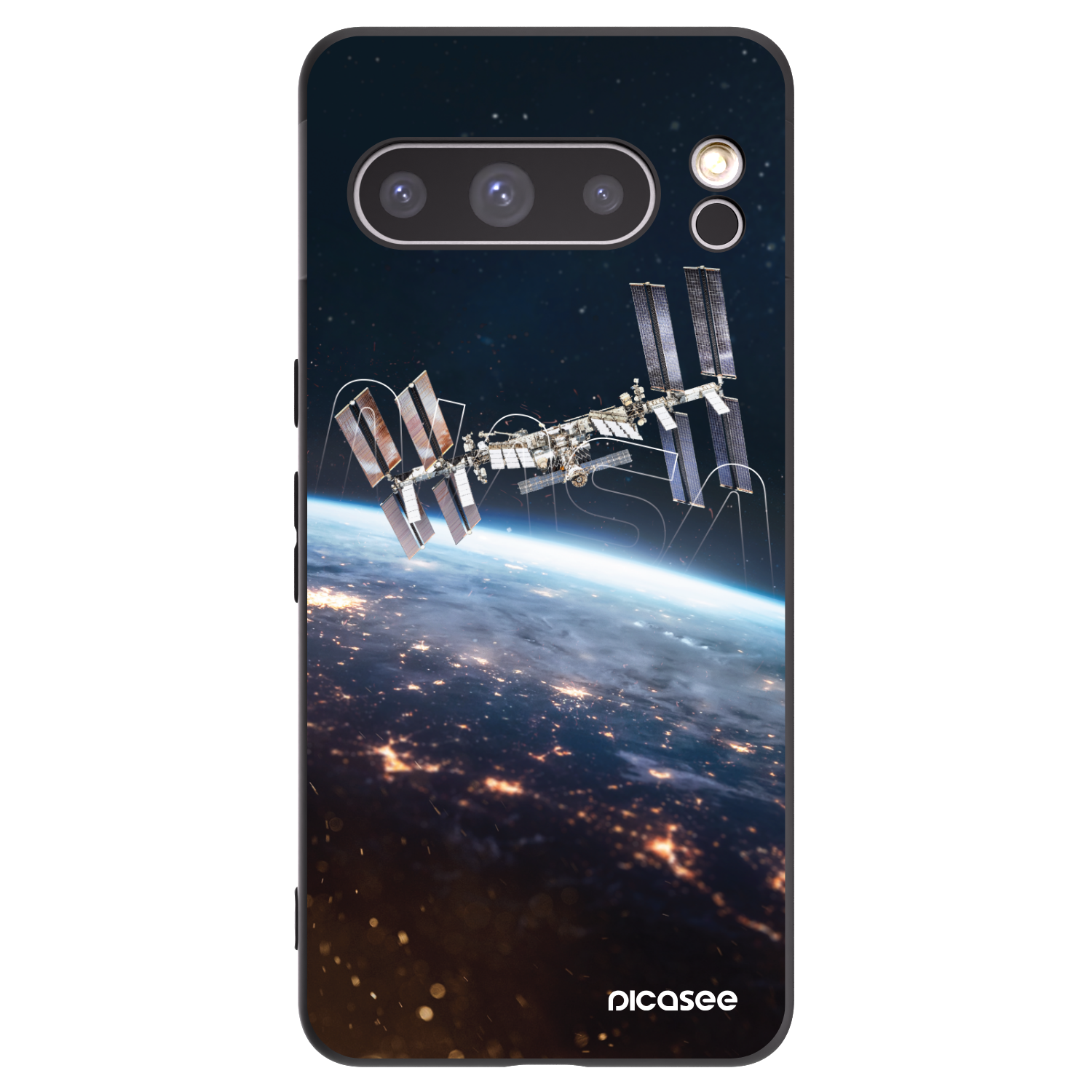 Picasee husă neagră din silicon pentru Google Pixel 8 Pro - Station