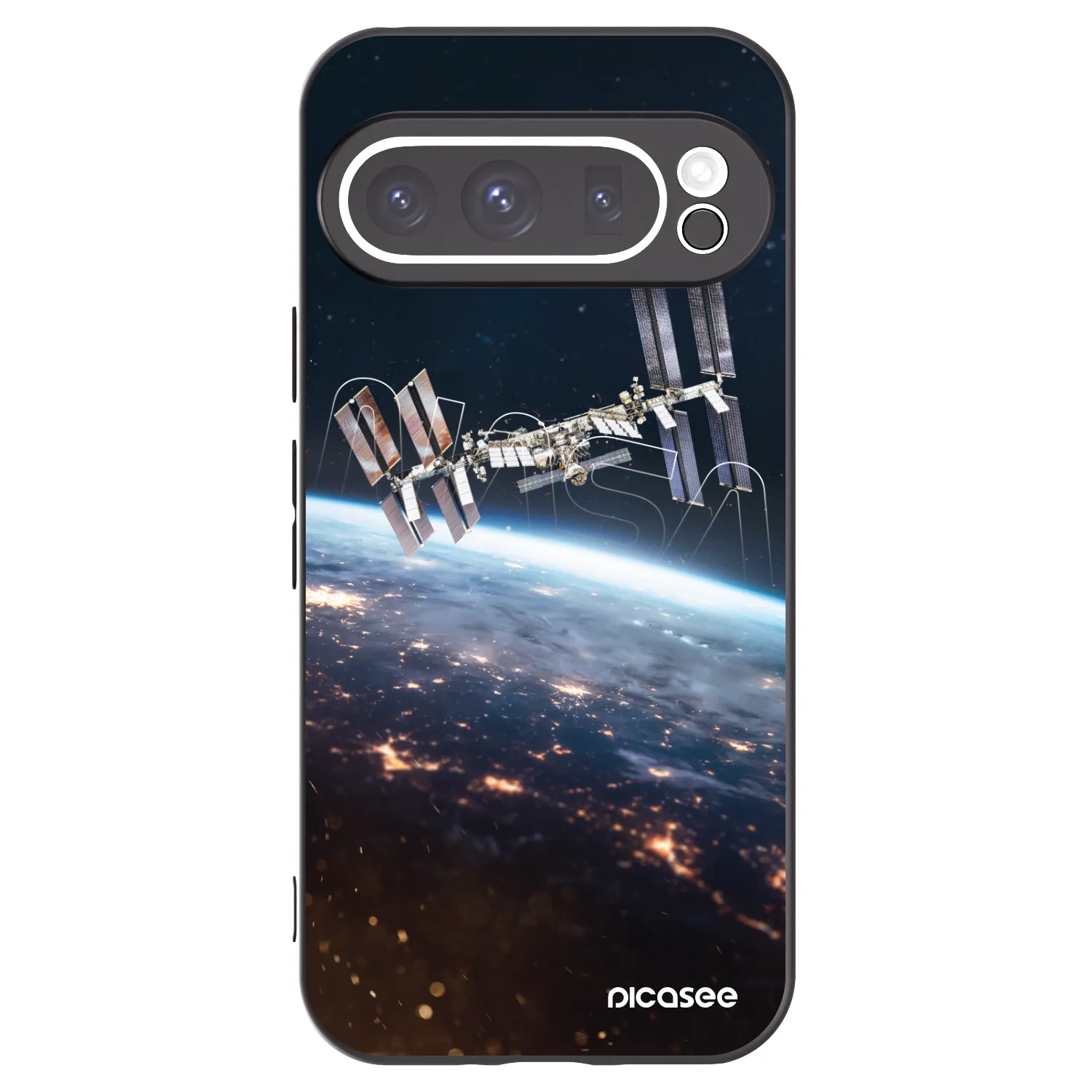 Picasee husă neagră din silicon pentru Google Pixel 9 Pro - Station