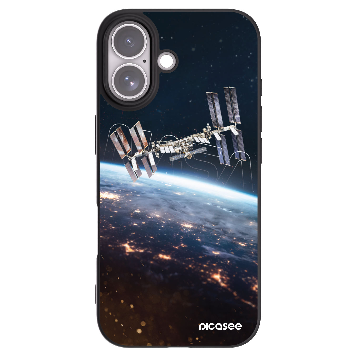 Picasee husă neagră din silicon pentru Apple iPhone 17 - Station