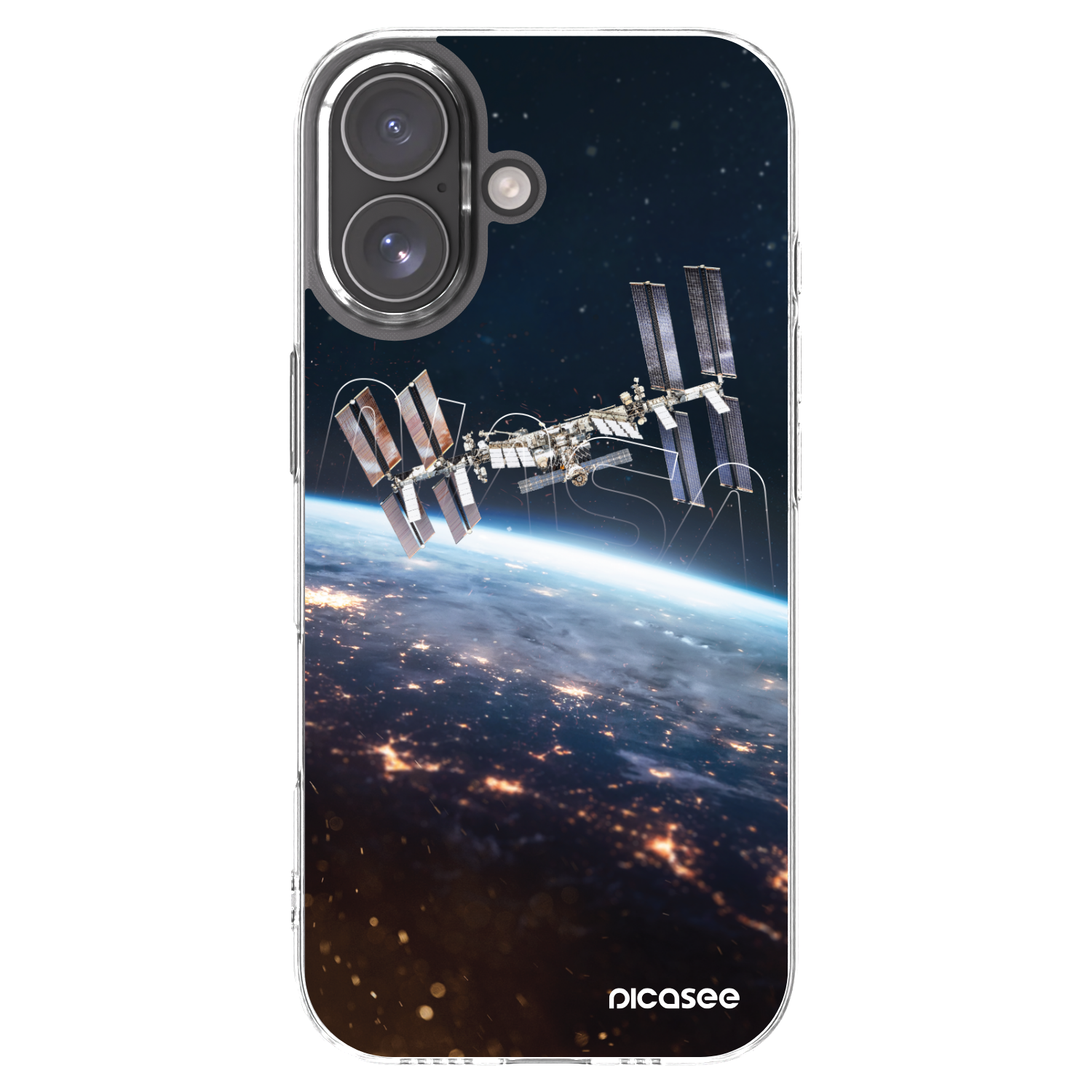 Picasee husă transparentă din silicon pentru Apple iPhone 17 - Station