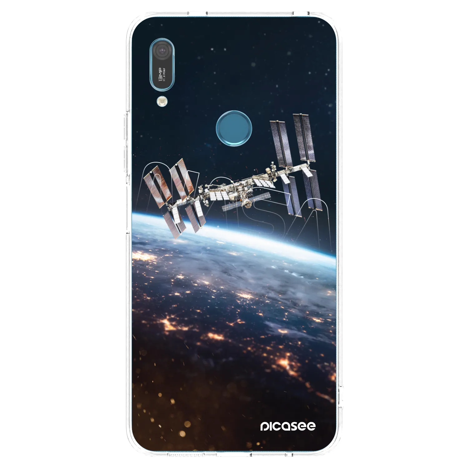 Picasee husă transparentă din silicon pentru Huawei Y6 2019 - Station