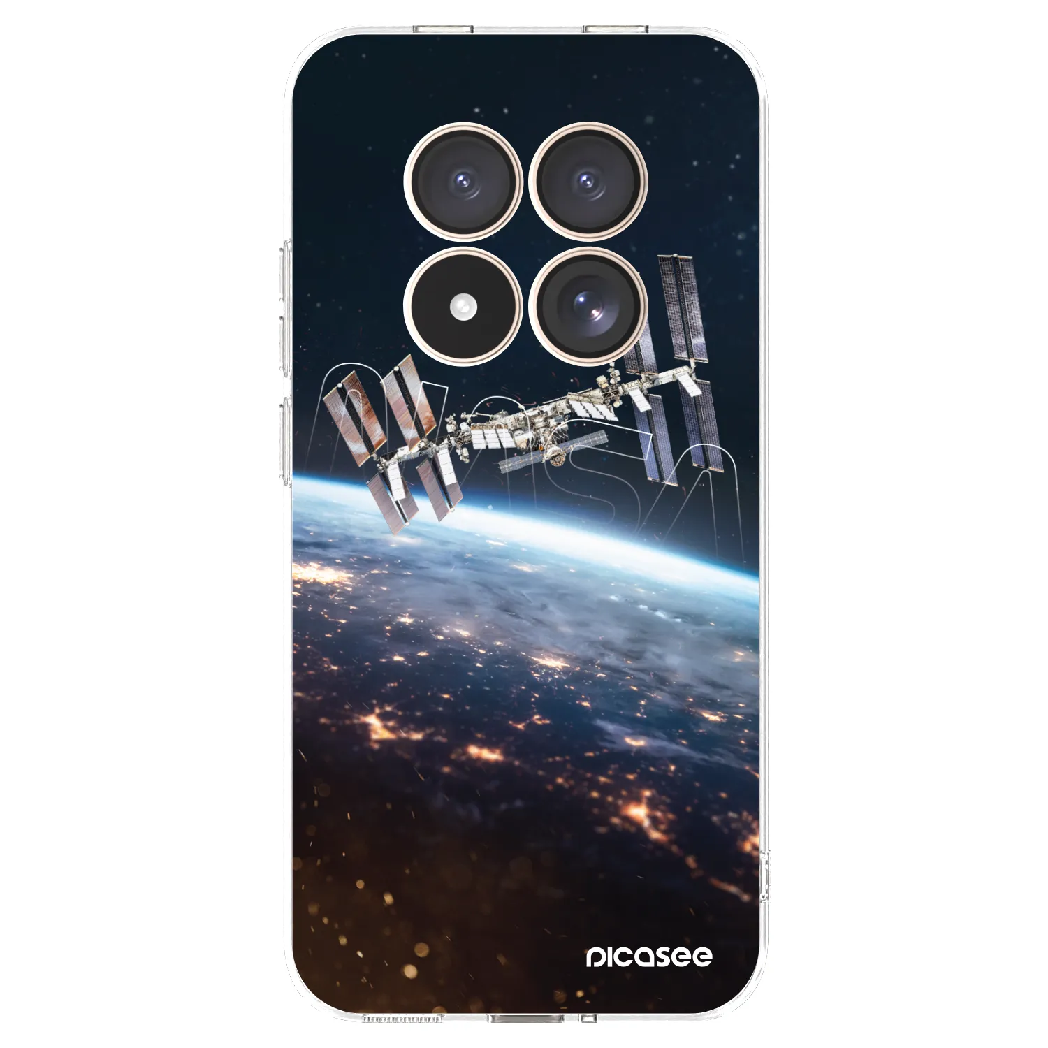 Picasee husă transparentă din silicon pentru Xiaomi Redmi Note 15 Pro 4G - Station