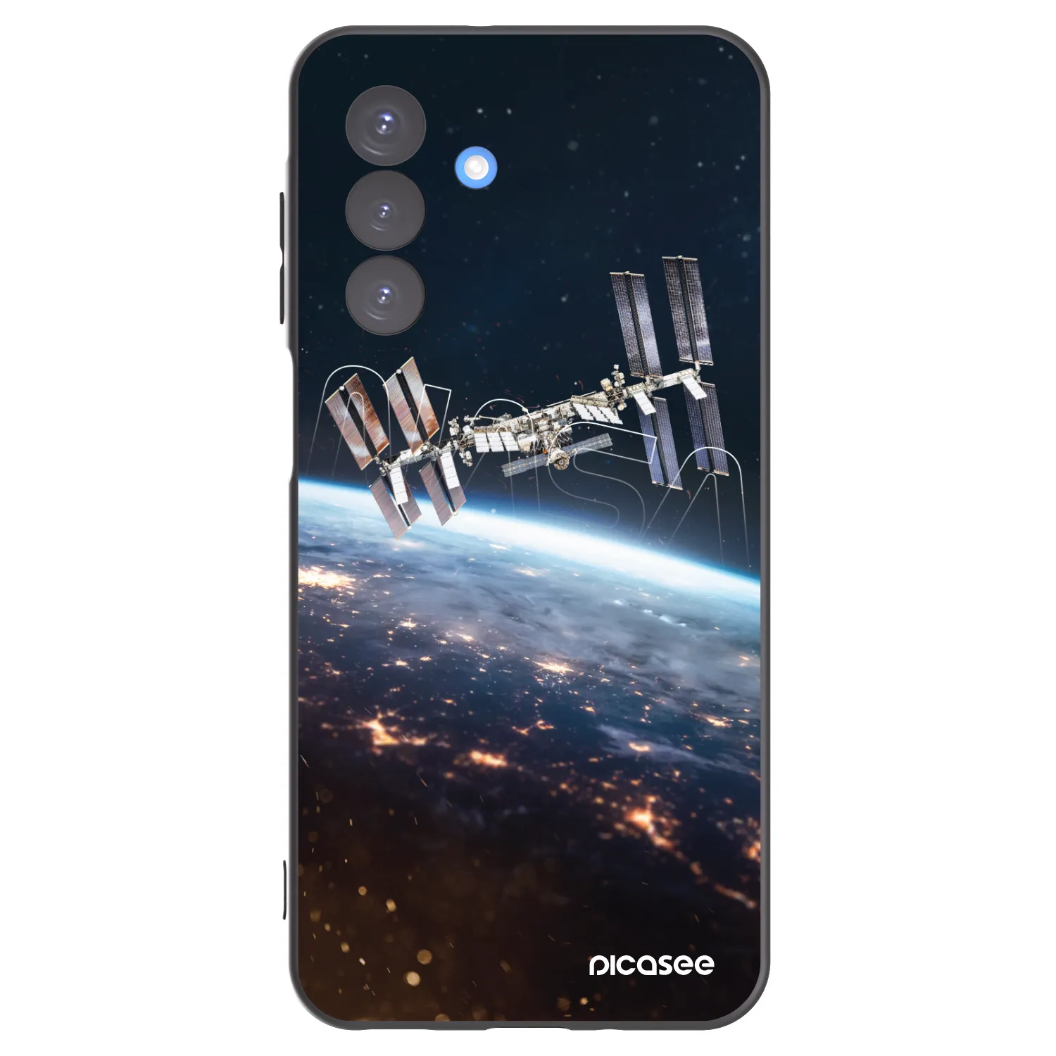 Picasee husă neagră din silicon pentru Samsung Galaxy A17 5G - Station