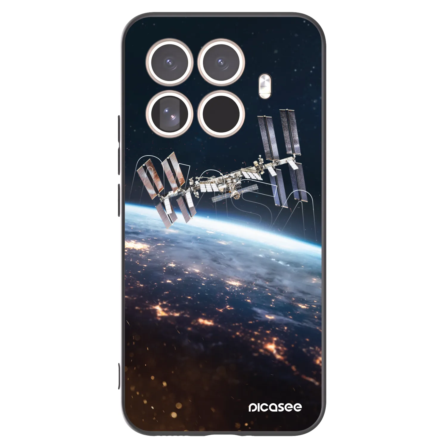 Picasee husă neagră din silicon pentru Xiaomi 15T Pro - Station