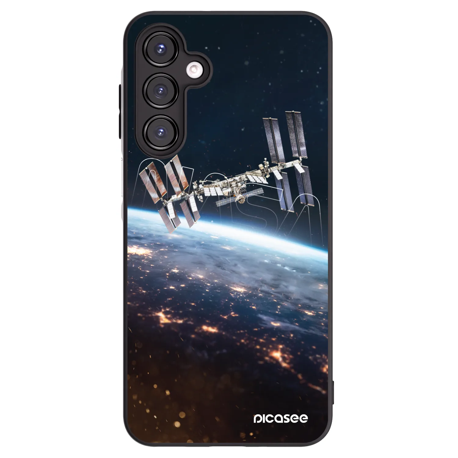 Picasee husă neagră din silicon pentru Samsung Galaxy A16 4G - Station