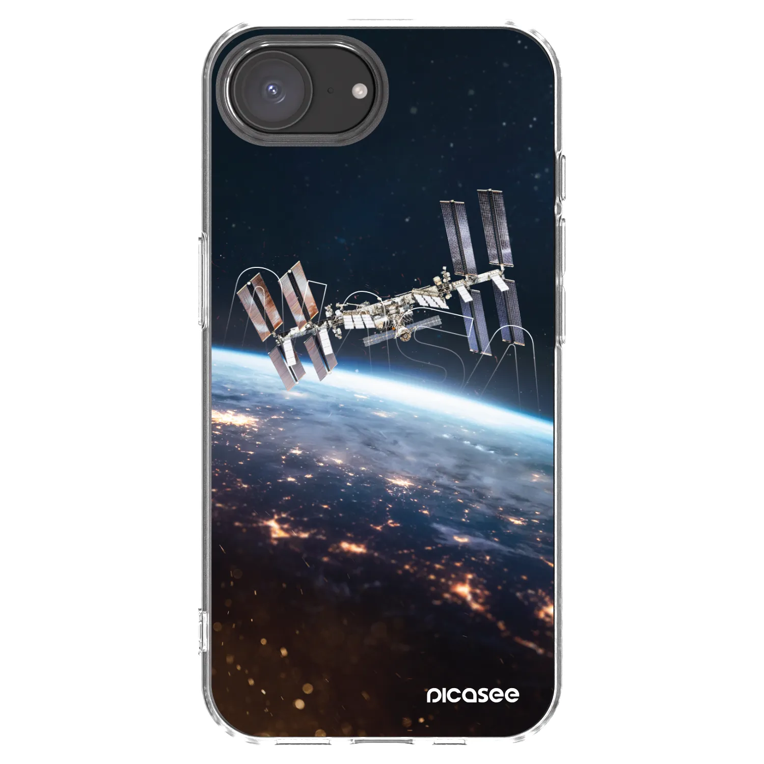 Picasee husă transparentă din silicon pentru Apple iPhone 17e - Station