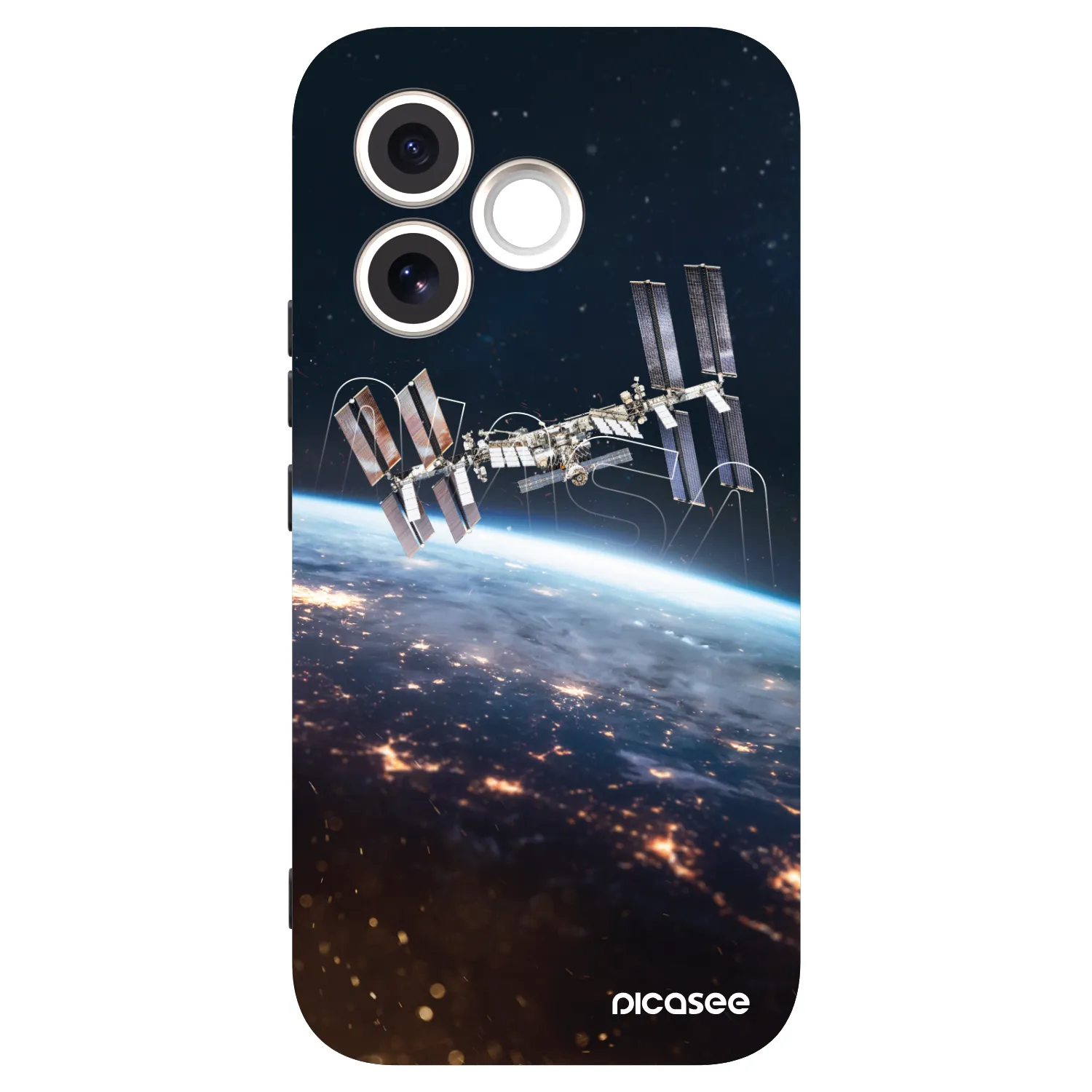 Picasee husă neagră din silicon pentru Honor 600 Lite - Station