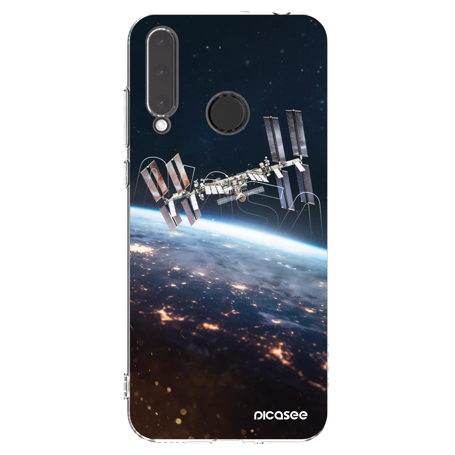 Picasee husă transparentă din silicon pentru Honor 20 Lite - Station