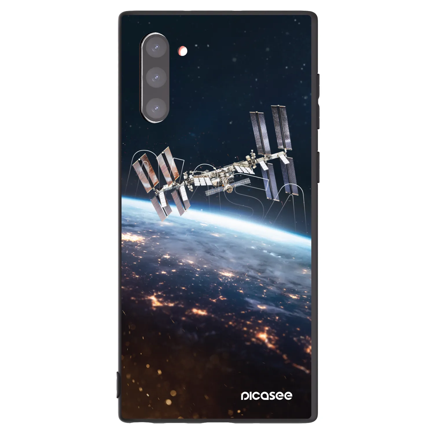 Picasee husă neagră din silicon pentru Samsung Galaxy Note 10 N970F - Station