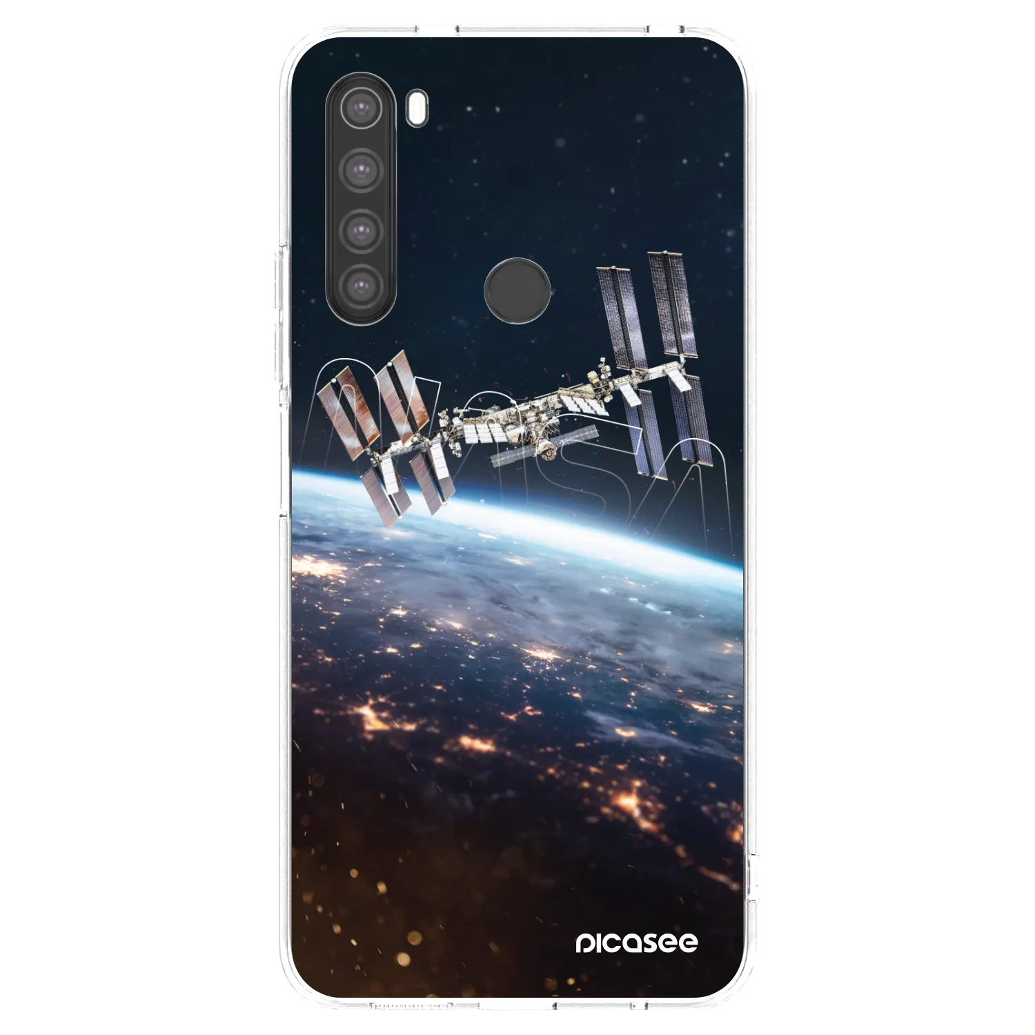 Picasee husă transparentă din silicon pentru Xiaomi Redmi Note 8 - Station