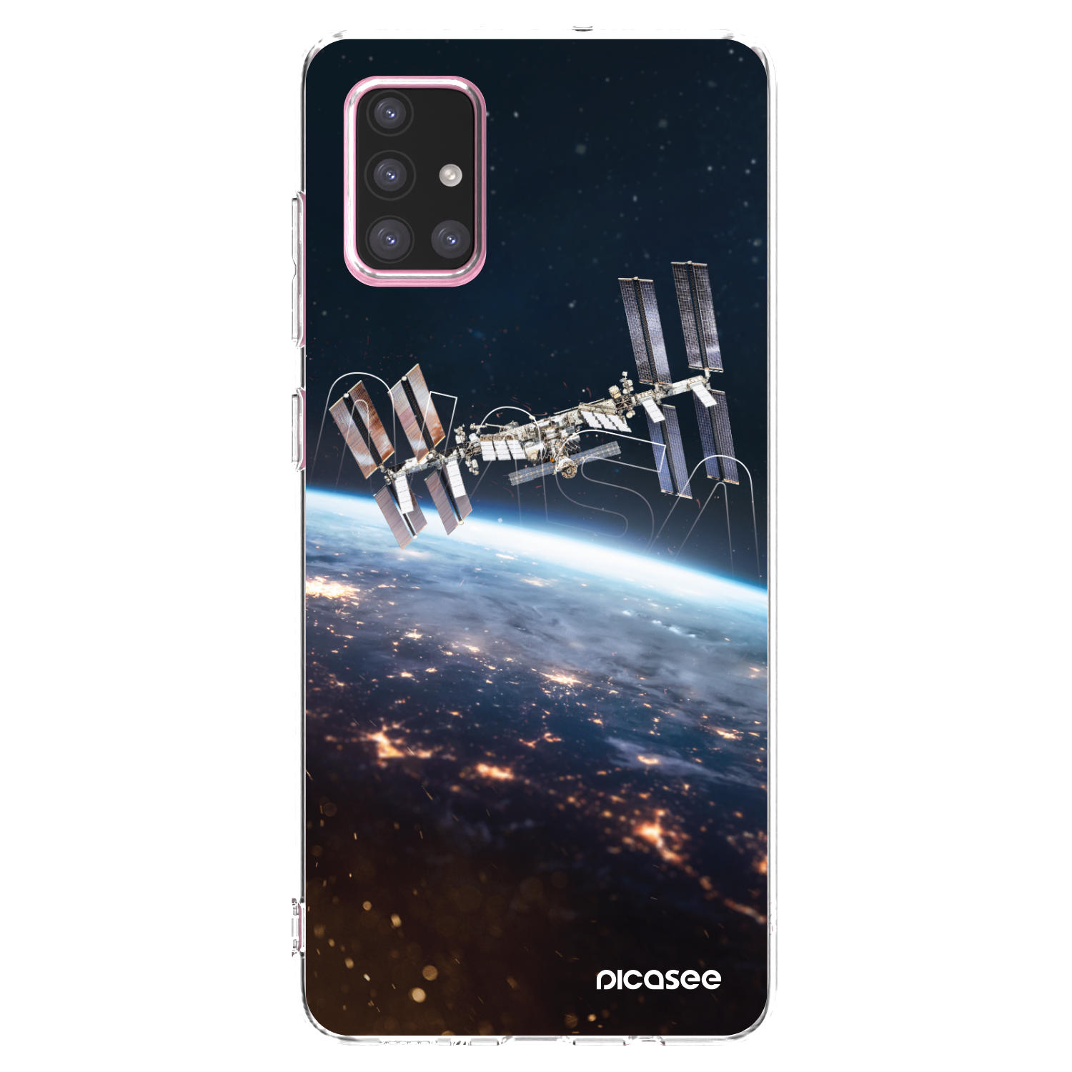 Picasee husă transparentă din silicon pentru Samsung Galaxy A71 A715F - Station