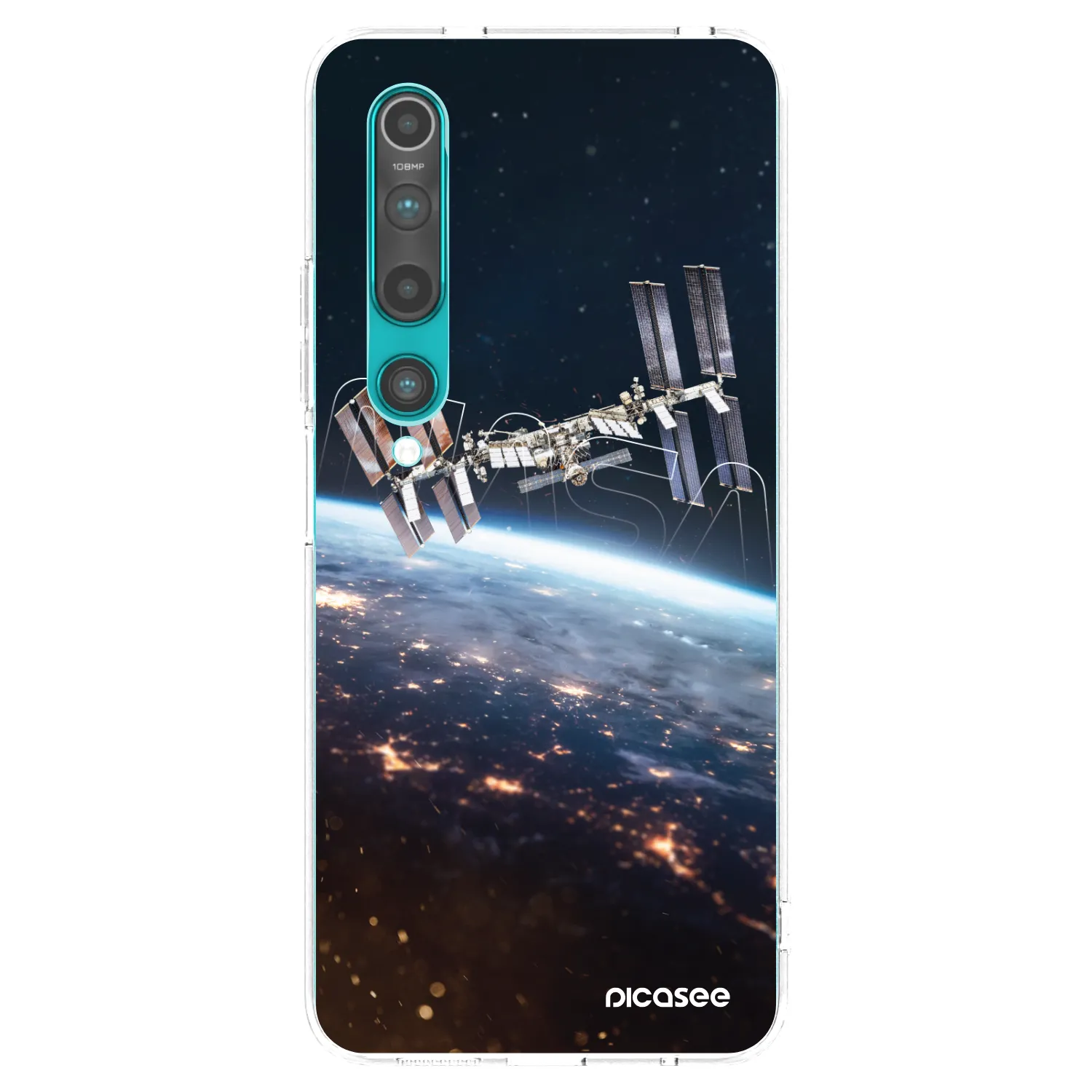 Picasee husă transparentă din silicon pentru Xiaomi Mi 10 - Station