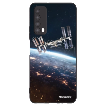 Picasee husă neagră din silicon pentru Huawei P Smart 2021 - Station