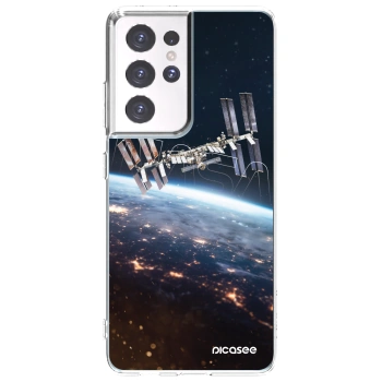 Picasee husă transparentă din silicon pentru Samsung Galaxy S21 Ultra 5G G998B - Station