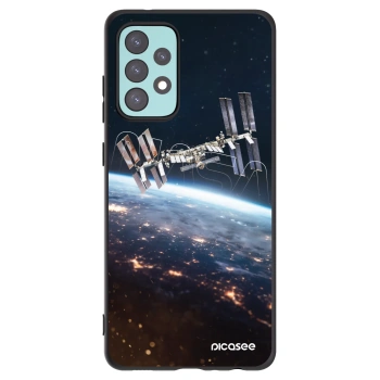 Picasee husă neagră din silicon pentru Samsung Galaxy A72 A725F - Station