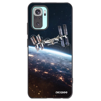 Picasee husă neagră din silicon pentru Xiaomi Redmi Note 10 Pro - Station