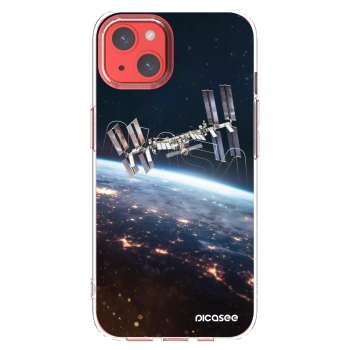 Picasee husă transparentă din silicon pentru Apple iPhone 13 - Station