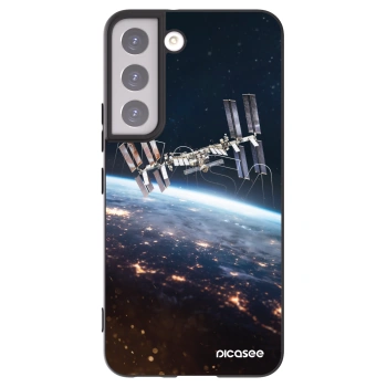 Picasee husă neagră din silicon pentru Samsung Galaxy S22 5G - Station