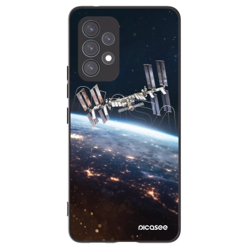 Picasee husă neagră din silicon pentru Samsung Galaxy A53 5G A536 - Station