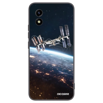 Picasee husă neagră din silicon pentru Vivo Y01 - Station