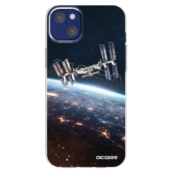 Picasee husă transparentă din silicon pentru Apple iPhone 14 Plus - Station