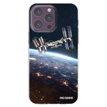 Picasee husă transparentă din silicon pentru Apple iPhone 14 Pro Max - Station