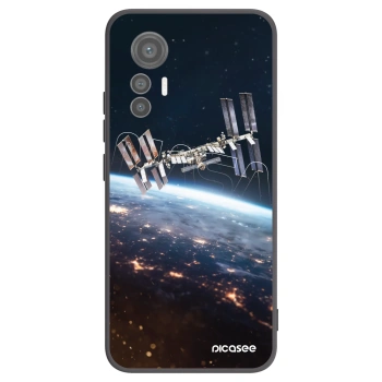 Picasee husă neagră din silicon pentru Xiaomi 12 Lite - Station