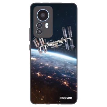 Picasee husă neagră din silicon pentru Xiaomi 12T Pro - Station