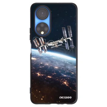 Picasee husă neagră din silicon pentru Honor X7 - Station