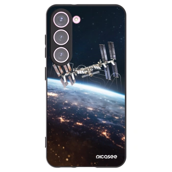 Picasee husă neagră din silicon pentru Samsung Galaxy S23 5G - Station