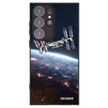 Picasee husă neagră din silicon pentru Samsung Galaxy S23 Ultra 5G - Station