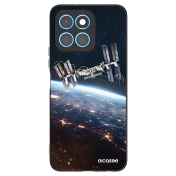 Picasee husă neagră din silicon pentru Honor X6 - Station