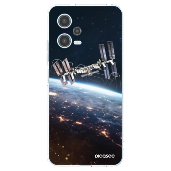 Picasee husă transparentă din silicon pentru Xiaomi Redmi Note 12 5G - Station