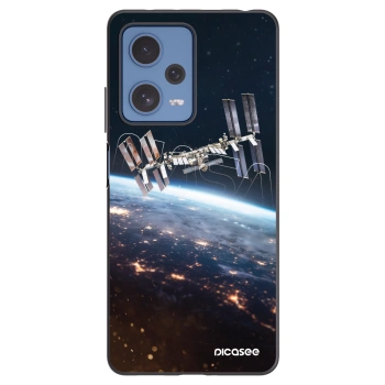 Picasee husă neagră din silicon pentru Xiaomi Redmi Note 12 Pro 5G - Station