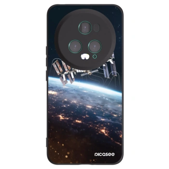Picasee husă neagră din silicon pentru Honor Magic5 Pro - Station