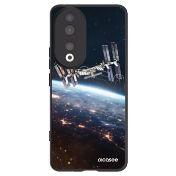 Picasee husă neagră din silicon pentru Honor 90 5G - Station