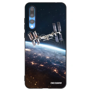 Picasee husă neagră din silicon pentru Huawei P20 Pro - Station