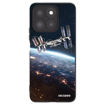 Picasee husă neagră din silicon pentru Honor X8b - Station