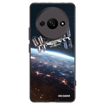 Picasee husă neagră din silicon pentru Xiaomi Redmi A3 - Station