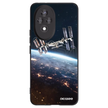 Picasee husă neagră din silicon pentru Honor 200 Pro 5G - Station