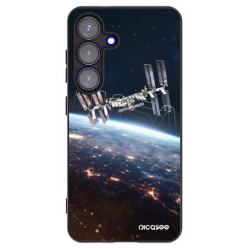 Picasee husă neagră din silicon pentru Samsung Galaxy S25 5G - Station