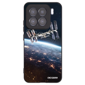 Picasee husă neagră din silicon pentru Xiaomi 15 - Station