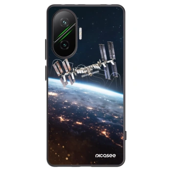 Picasee husă neagră din silicon pentru Xiaomi Poco F7 5G - Station