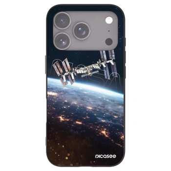 Picasee husă neagră din silicon pentru Apple iPhone 17 Pro - Station