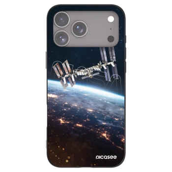 Picasee husă neagră din silicon pentru Apple iPhone 17 Pro Max - Station