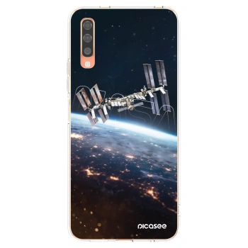 Picasee husă transparentă din silicon pentru Samsung Galaxy A70 A705F - Station