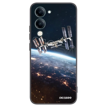 Picasee husă neagră din silicon pentru Vivo Y29s 5G - Station