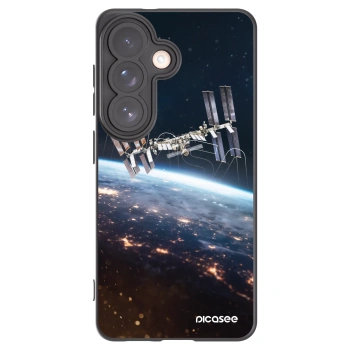 Picasee husă neagră din silicon pentru Samsung Galaxy S26 - Station