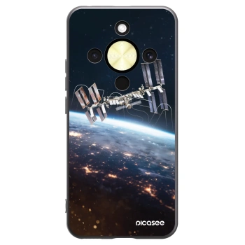 Picasee husă neagră din silicon pentru Honor Magic8 Lite 5G - Station