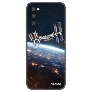 Picasee husă neagră din silicon pentru Samsung Galaxy S20 G980F - Station